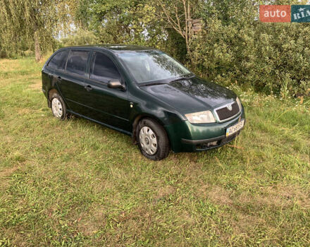 Зелений Шкода Фабія, об'ємом двигуна 1.4 л та пробігом 280 тис. км за 3200 $, фото 1 на Automoto.ua