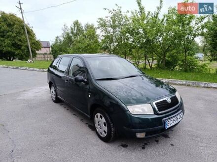Шкода Фабия 2001 в Луцке на Automoto.ua Зеленый Шкода Фабия, объемом двигателя 1.4 л и пробегом 173 тыс. км за 3200 $, фото 1 на Automoto.ua