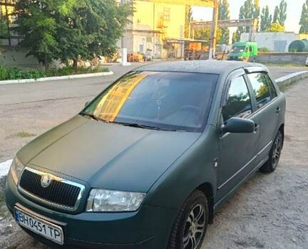 Зеленый Шкода Фабия, объемом двигателя 1.4 л и пробегом 350 тыс. км за 3000 $, фото 1 на Automoto.ua