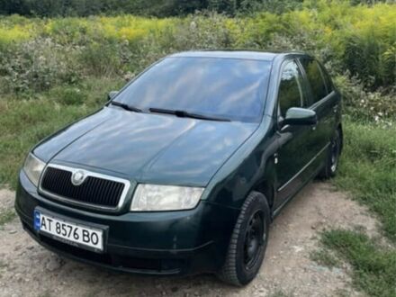 Зеленый Шкода Фабия, объемом двигателя 1.4 л и пробегом 190 тыс. км за 3500 $, фото 1 на Automoto.ua