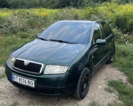 Зеленый Шкода Фабия, объемом двигателя 1.4 л и пробегом 190 тыс. км за 3300 $, фото 1 на Automoto.ua
