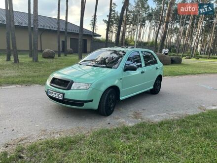 Зелений Шкода Фабія, об'ємом двигуна 1.4 л та пробігом 232 тис. км за 4000 $, фото 1 на Automoto.ua