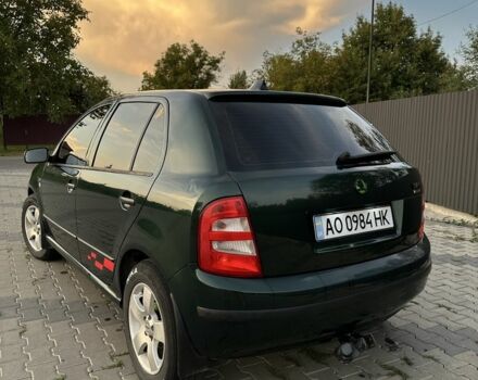 Зеленый Шкода Фабия, объемом двигателя 1.4 л и пробегом 197 тыс. км за 3850 $, фото 1 на Automoto.ua