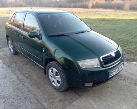 Зеленый Шкода Фабия, объемом двигателя 1.4 л и пробегом 253 тыс. км за 2999 $, фото 1 на Automoto.ua