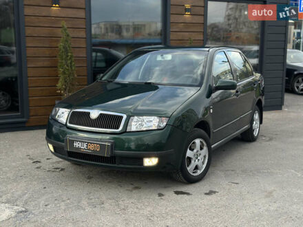 Шкода Фабія 2002 у Львові на Automoto.ua Зелений Шкода Фабія, об'ємом двигуна 1.4 л та пробігом 207 тис. км за 3700 $, фото 1 на Automoto.ua