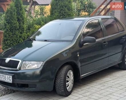 Зеленый Шкода Фабия, объемом двигателя 1.4 л и пробегом 225 тыс. км за 2800 $, фото 1 на Automoto.ua