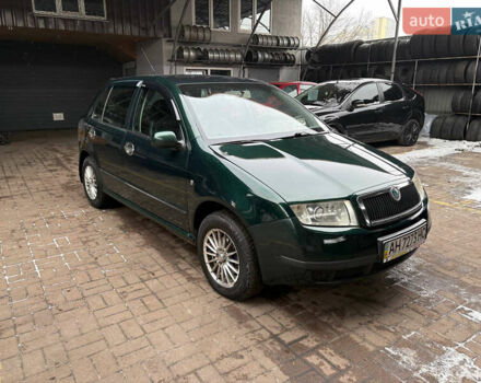 Зелений Шкода Фабія, об'ємом двигуна 1.4 л та пробігом 194 тис. км за 3300 $, фото 1 на Automoto.ua