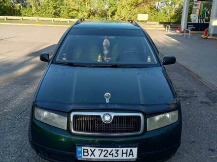 Зелений Шкода Фабія, об'ємом двигуна 1.4 л та пробігом 290 тис. км за 2900 $, фото 1 на Automoto.ua