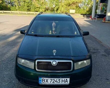 Зелений Шкода Фабія, об'ємом двигуна 1.4 л та пробігом 290 тис. км за 2900 $, фото 1 на Automoto.ua