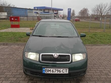 Зеленый Шкода Фабия, объемом двигателя 1.4 л и пробегом 270 тыс. км за 3600 $, фото 1 на Automoto.ua