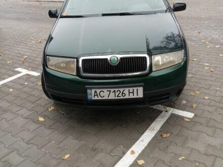 Зелений Шкода Фабія, об'ємом двигуна 1.4 л та пробігом 297 тис. км за 1499 $, фото 1 на Automoto.ua