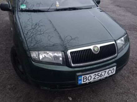 Зеленый Шкода Фабия, объемом двигателя 1.2 л и пробегом 185 тыс. км за 3250 $, фото 1 на Automoto.ua
