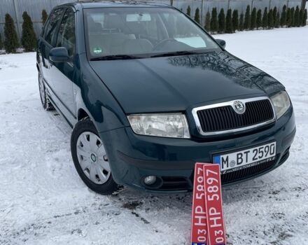 Зелений Шкода Фабія, об'ємом двигуна 1.4 л та пробігом 216 тис. км за 3850 $, фото 1 на Automoto.ua