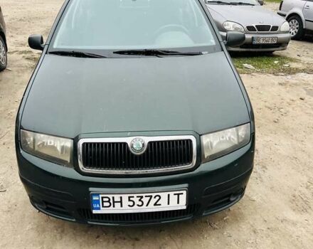 Зеленый Шкода Фабия, объемом двигателя 1.39 л и пробегом 164 тыс. км за 4150 $, фото 1 на Automoto.ua