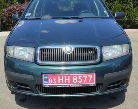 Зелений Шкода Фабія, об'ємом двигуна 1.39 л та пробігом 230 тис. км за 4950 $, фото 1 на Automoto.ua