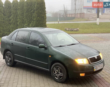 Зелений Шкода Фабія, об'ємом двигуна 1.4 л та пробігом 196 тис. км за 2150 $, фото 1 на Automoto.ua