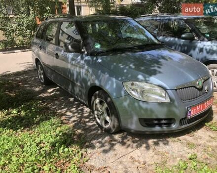 Зелений Шкода Фабія, об'ємом двигуна 1.39 л та пробігом 214 тис. км за 4750 $, фото 1 на Automoto.ua