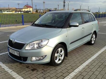 Зеленый Шкода Фабия, объемом двигателя 1.2 л и пробегом 193 тыс. км за 5500 $, фото 1 на Automoto.ua