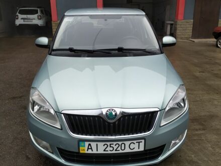 Зеленый Шкода Фабия, объемом двигателя 1.2 л и пробегом 230 тыс. км за 4500 $, фото 1 на Automoto.ua