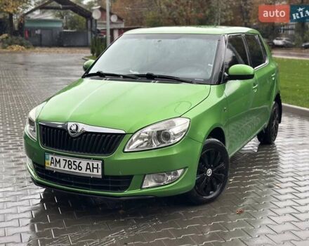Зелений Шкода Фабія, об'ємом двигуна 1.4 л та пробігом 79 тис. км за 7000 $, фото 1 на Automoto.ua
