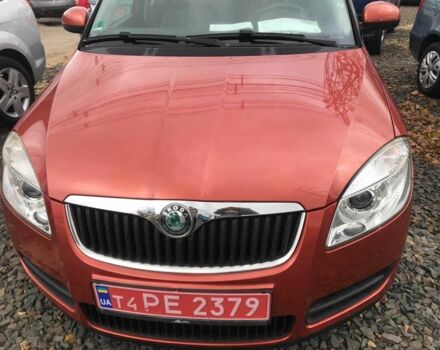 Оранжевый Шкода Фабия, объемом двигателя 1.2 л и пробегом 124 тыс. км за 4800 $, фото 2 на Automoto.ua