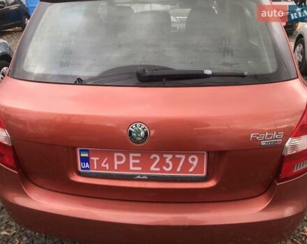 Помаранчевий Шкода Фабія, об'ємом двигуна 1.2 л та пробігом 124 тис. км за 5000 $, фото 2 на Automoto.ua
