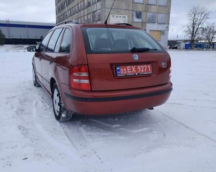 Помаранчевий Шкода Фабія, об'ємом двигуна 1.4 л та пробігом 160 тис. км за 4700 $, фото 6 на Automoto.ua