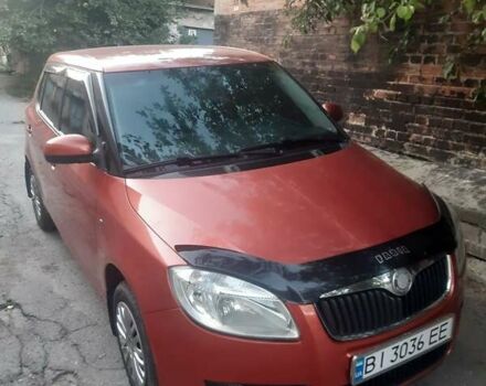 Помаранчевий Шкода Фабія, об'ємом двигуна 1.39 л та пробігом 226 тис. км за 5850 $, фото 1 на Automoto.ua
