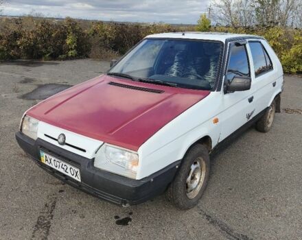 Белый Шкода Фаворит, объемом двигателя 1.3 л и пробегом 150 тыс. км за 840 $, фото 1 на Automoto.ua