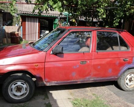 Красный Шкода Фаворит, объемом двигателя 1.3 л и пробегом 180 тыс. км за 600 $, фото 7 на Automoto.ua