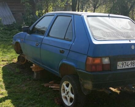 Синий Шкода Фаворит, объемом двигателя 1.3 л и пробегом 18 тыс. км за 20000 $, фото 6 на Automoto.ua