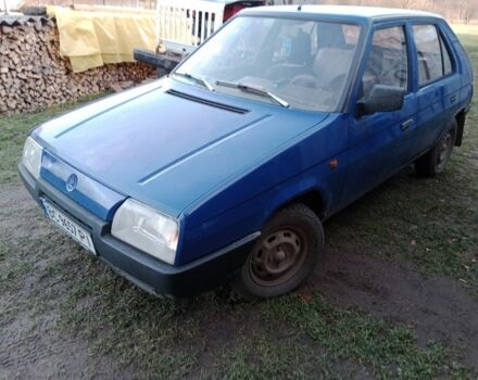 Синий Шкода Фаворит, объемом двигателя 1.3 л и пробегом 150 тыс. км за 1299 $, фото 1 на Automoto.ua