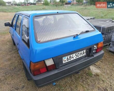 Синий Шкода Фаворит, объемом двигателя 1.3 л и пробегом 200 тыс. км за 870 $, фото 2 на Automoto.ua