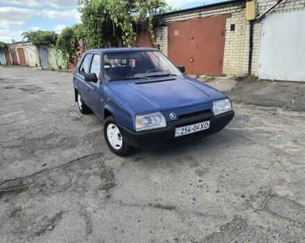 Синий Шкода Фаворит, объемом двигателя 1.3 л и пробегом 20 тыс. км за 650 $, фото 1 на Automoto.ua