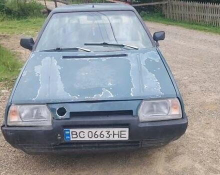 Синій Шкода Фаворит, об'ємом двигуна 1.3 л та пробігом 217 тис. км за 1100 $, фото 1 на Automoto.ua