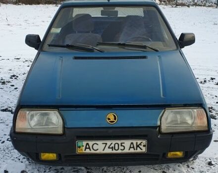 Синій Шкода Фаворит, об'ємом двигуна 1.3 л та пробігом 192 тис. км за 705 $, фото 1 на Automoto.ua