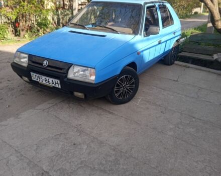 Синий Шкода Фаворит, объемом двигателя 1 л и пробегом 2 тыс. км за 731 $, фото 1 на Automoto.ua