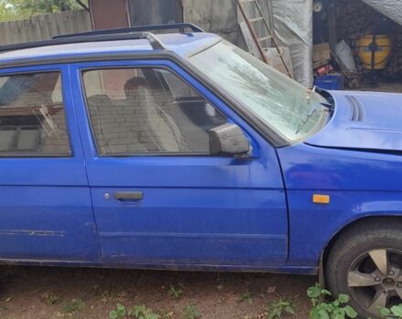 Синий Шкода Фаворит, объемом двигателя 1.3 л и пробегом 361 тыс. км за 477 $, фото 1 на Automoto.ua