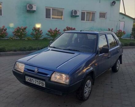 Синий Шкода Фаворит, объемом двигателя 1.28 л и пробегом 179 тыс. км за 950 $, фото 1 на Automoto.ua