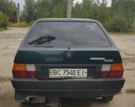 Зеленый Шкода Фаворит, объемом двигателя 1.3 л и пробегом 197 тыс. км за 500 $, фото 6 на Automoto.ua