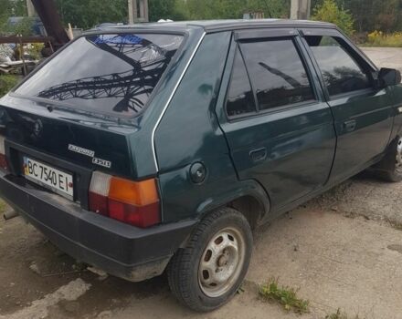 Зеленый Шкода Фаворит, объемом двигателя 1.3 л и пробегом 197 тыс. км за 500 $, фото 5 на Automoto.ua