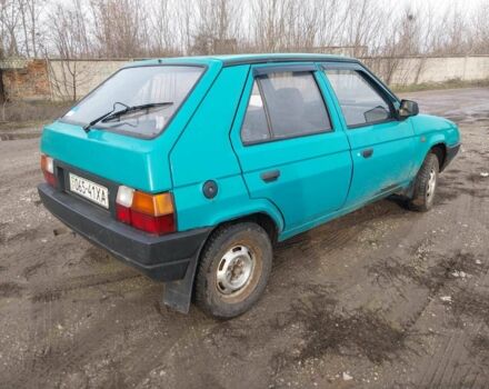 Зеленый Шкода Фаворит, объемом двигателя 1.3 л и пробегом 278 тыс. км за 1300 $, фото 2 на Automoto.ua