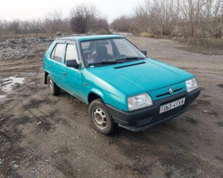 Зеленый Шкода Фаворит, объемом двигателя 1.3 л и пробегом 278 тыс. км за 1300 $, фото 1 на Automoto.ua