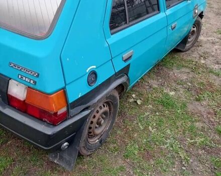 Зеленый Шкода Фаворит, объемом двигателя 1.29 л и пробегом 500 тыс. км за 900 $, фото 2 на Automoto.ua