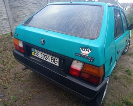 Зеленый Шкода Фаворит, объемом двигателя 1.3 л и пробегом 227 тыс. км за 500 $, фото 3 на Automoto.ua