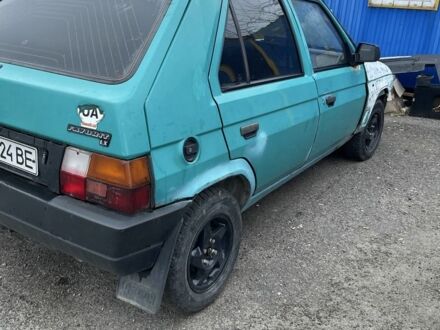 Зеленый Шкода Фаворит, объемом двигателя 1.3 л и пробегом 250 тыс. км за 355 $, фото 1 на Automoto.ua