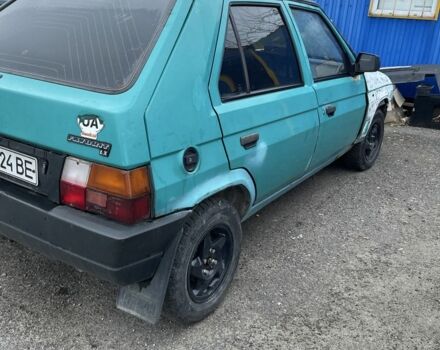 Зеленый Шкода Фаворит, объемом двигателя 1.3 л и пробегом 250 тыс. км за 355 $, фото 1 на Automoto.ua