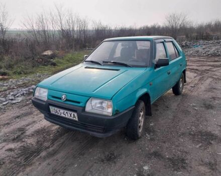 Зеленый Шкода Фаворит, объемом двигателя 1.3 л и пробегом 278 тыс. км за 1300 $, фото 1 на Automoto.ua