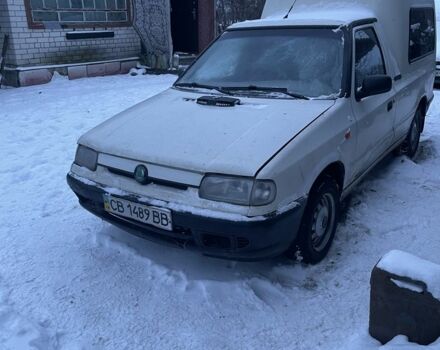 Білий Шкода Феліція, об'ємом двигуна 1.3 л та пробігом 320 тис. км за 1129 $, фото 1 на Automoto.ua