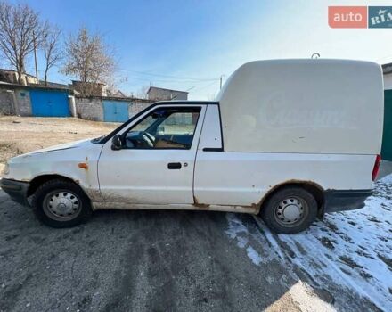 Білий Шкода Феліція, об'ємом двигуна 1.3 л та пробігом 499 тис. км за 900 $, фото 1 на Automoto.ua